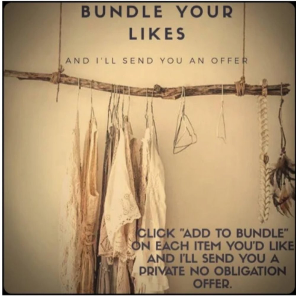 Bundle Your Likes & I will Send You An Offer (Single & Multiple Items Welcome)